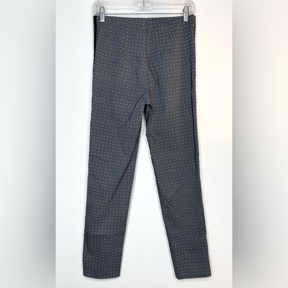 Sara Campbell Small Ankle Pants Pull-On Stretch Waist Crop Side Slit Black - Picture 2 of 7